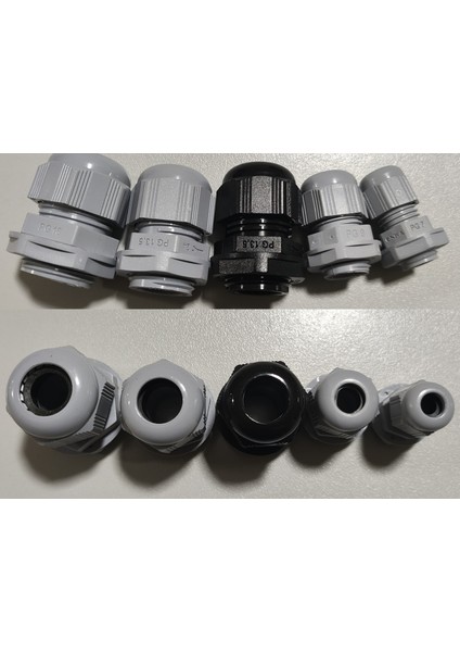 Kablo Rekoru Pg-16 (9004) Gri - 5 Adet