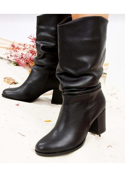 Topuklu Körüklu Bayan Bot