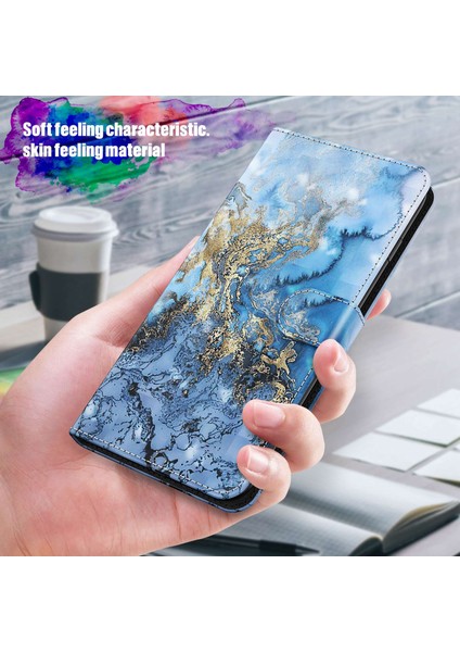 Xiaomi Için Redmi Note 12 4g Cüzdan Deri Telefon Kılıfı 3D Desen Baskı Stand Kapağı Strap-Bauhinia Vadisi (Yurt Dışından)