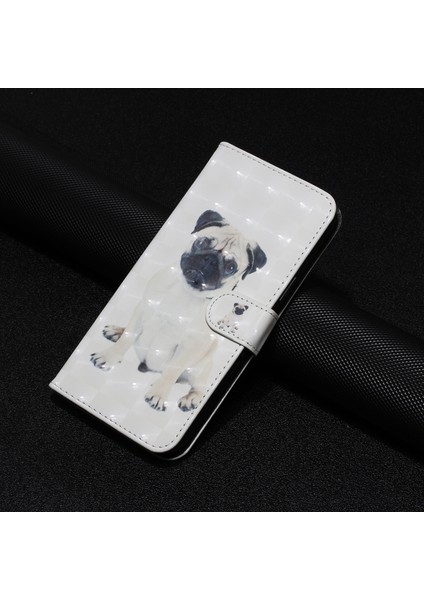 Xiaomi Için Poco X5 Pro 5g/redmi Note 12 Pro Hız 5g/not 12 Pro 5g 3D Desen Baskı Telefon Kılıfı Pu Deri Cüzdan Stand Önleme Anti-Drop Kapak Dog (Yurt Dışından) fırsatları