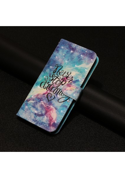 Xiaomi Poco X5 Pro 5g/redmi Note 12 Pro Hız 5g/not 12 Pro 5g 3D Desenli Baskı Telefon Kılıfı Pu Deri Cüzdan Stand Anti-Drop Kapak-Başlık Gökyüzü (Yurt Dışından) fırsatları