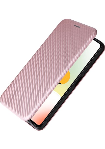 Xiaomi Redmi Için Note 12 Pro Speed ​​5g/note 12 Pro 5g/poco X5 Pro 5g Telefon Kılıfı Pu Deri Karbon Fiber Doku Stand Kartı Yuvası Telefon Kapak Çizgisi Altın (Yurt Dışından)