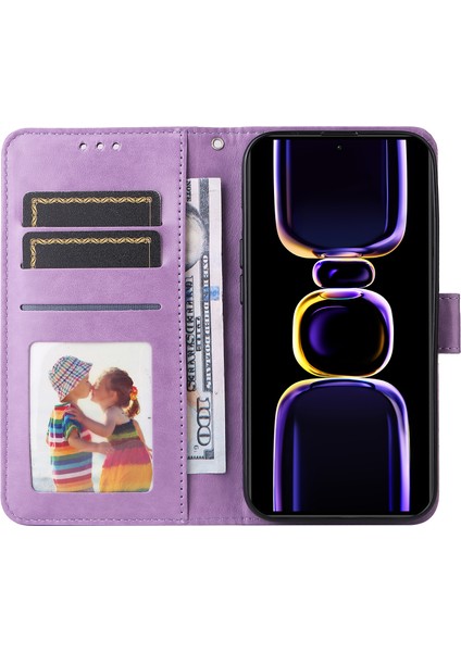 Xiaomi Için Redmi K60 Pro 5G/K60 5g/poco F5 Pro 5g Baskılı Telefon Stand Kapağı Deri Cüzdan Kılıfı Kılıf (Yurt Dışından)