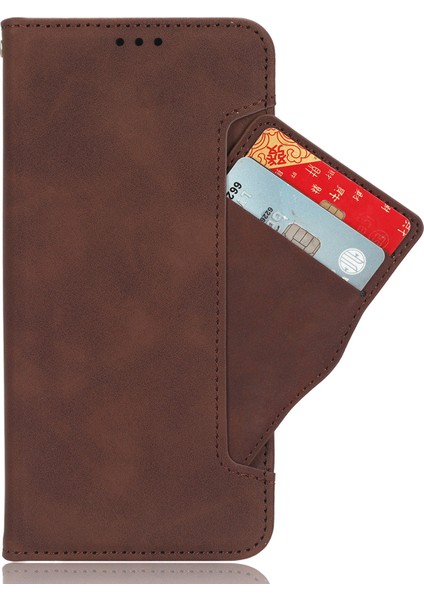 Xiaomi Redmi Için Note 12S 4g Pu Deri Kılıf Birden Fazla Kart Yuvası, Cep Telefonu Stand Cüzdan Kapak Kılıfı (Yurt Dışından)
