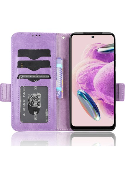 Xiaomi Için Redmi Note 12S 4g Pu Deri Cüzdan Telefon Kılıfı Baskılı Üçgen Katlama Stand Kapak-Moral (Yurt Dışından)
