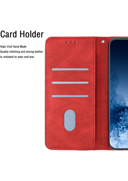 Xiaomi Redmi 12C 4g Için Şok Geçirmez Deri Telefon Kasası, Mandala Çiçek Telefon Kapağı Standı Cüzdan-Kırmızı (Yurt Dışından) fırsatları