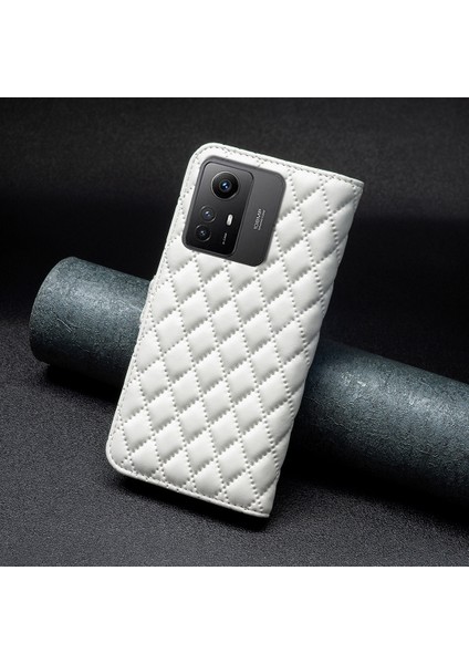 Xiaomi Için Redmi Note 12S 4g Baskılı Cep Telefonu Kapağı Cüzdan Deri Standı Vaka-Beyaz (Yurt Dışından) indirimleri