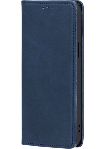 Xiaomi Redmi Için Not 12S 4g Pu Deri Cüzdan Kılıf Buzağı Doku Telefon Stand Kapak Sapfire (Yurt Dışından)