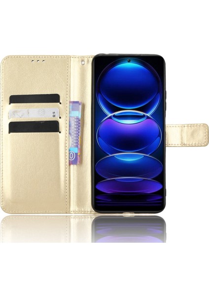 Xiaomi Redmi Için Note 12 5g (Global)/(Hindistan)/(Çin)/poco X5 5g Çılgın At Dokusu Pu Deri Telefon Kılıf Stili Cüzdan Stand Damla Geçirmez Cep Telefonu Kapak Sold (Yurt Dışından) modelleri
