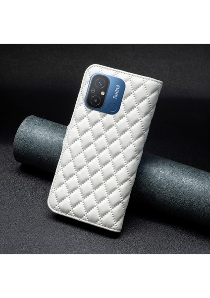 Xiaomi Redmi Için 12C 4g Baskılı Pu Deri Telefon Cüzdan Kılıfı Stand Koruma Kapak-Beyaz (Yurt Dışından) indirimleri