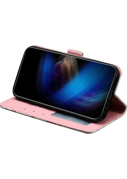 Xiaomi Için Poco X5 Pro 5g/redmi Note 12 Pro Speed ​​5g/not 12 Pro 5g 3D Desen Baskı Telefon Kılıfı Pu Deri Cüzdan Stand Önleme Anti-Drop Kapak Ayakları (Yurt Dışından)