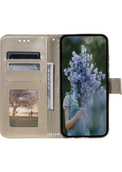 Xiaomi Için Redmi Note 12S 4g Pu Deri Cüzdan Telefon Kılıf Mandala Çiçek Baskı Anti-Drop Stand Kapağı-Sold (Yurt Dışından)