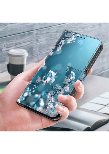 Xiaomi Redmi Için 3D Desen Telefon Kılıfı Not 12 Pro 5g/not 12 Pro Speed ​​5g/poco X5 Pro 5g, Cüzdan Stand Deri Kapak Çiçekleri (Yurt Dışından)