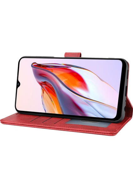 Xiaomi Redmi Için 12C 4G/11A 4g/poco C55 4g Stand Cüzdan Kapağı Yatay Hat Deri Kılıf (Yurt Dışından) fırsatları