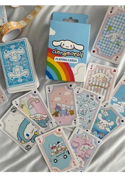 Planet Butik Cinnamoroll Iskambil Poker Kartı