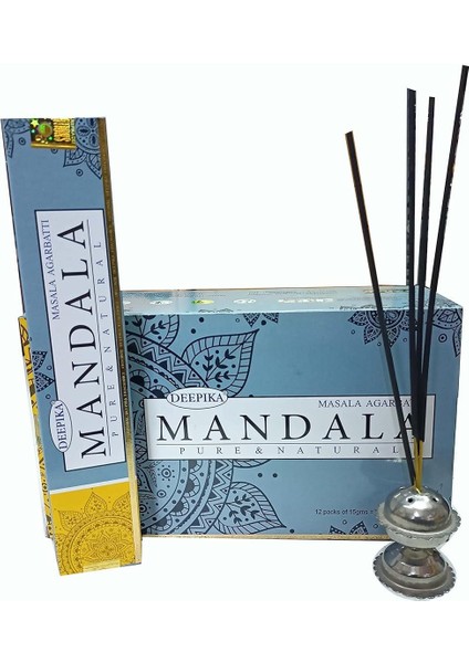 Mandala Aromalı Masala Çubuk Tütsü