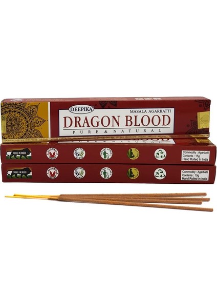 Dragon Blood Aromalı Masala Çubuk Tütsü