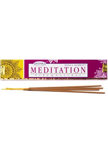 Meditation Aromalı Masala Çubuk Tütsü