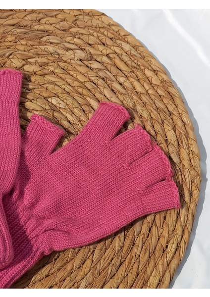 Salarticaret Kadın Mor Klasik Yarım Parmak Eldiven fiyatları