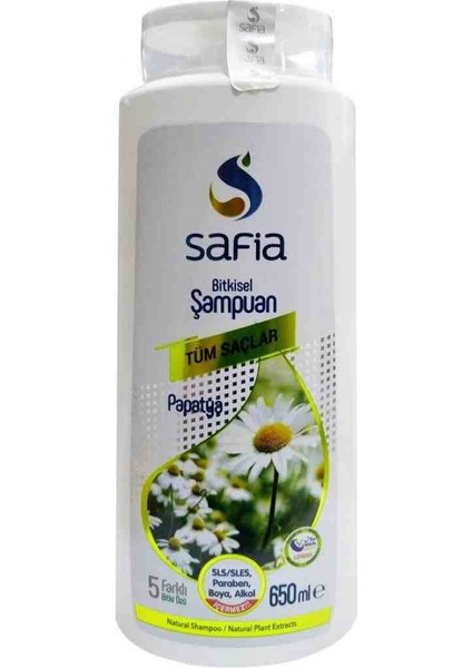 Safia Papatya Tüm Saçlar Şampuan 650ML