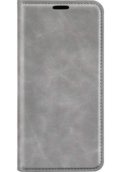 Xiaomi Redmi Için Stand Kapak Not 12S 4g, Cilt Touch Flip Case Pu Deri Cüzdan Akıllı Telefon Kabuk-Grey (Yurt Dışından)