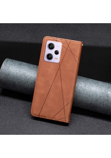 Xiaomi Redmi Için Kart Tutucu Deri Telefon Kılıfı Not 12 Pro 5g/note 12 Pro Speed ​​5g/poco X5 Pro 5g, Stand Koruyucu Telefon Kapak-Kahverengi (Yurt Dışından) indirimleri