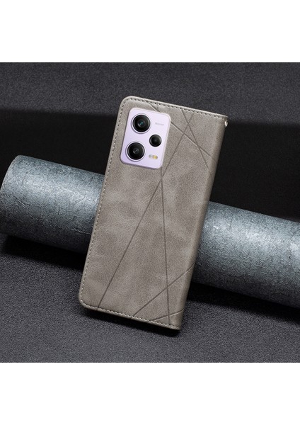 Xiaomi Redmi Için Kart Tutucu Deri Telefon Kılıfı Not 12 Pro 5g/not 12 Pro Speed ​​5g/poco X5 Pro 5g, Stand Koruyucu Telefon Kapağı-Grey (Yurt Dışından) indirimleri