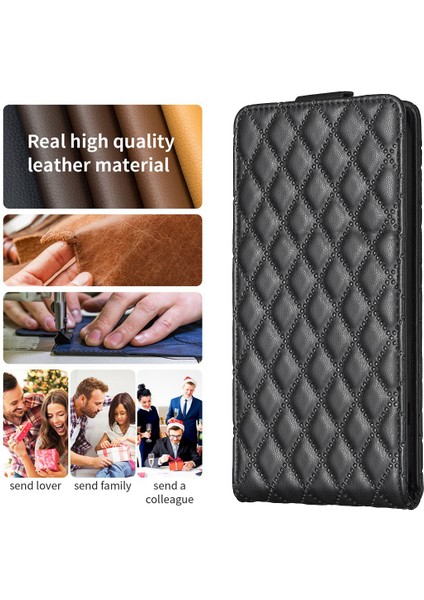 Xiaomi Için BF30 Redmı Not 12 4g Baskılı Kart Tutucu Pu Deri Telefon Kılıfı Dikey Flip Stand Cover-Cover-Black (Yurt Dışından) indirimleri