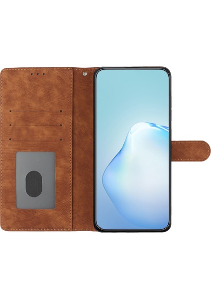 Xiaomi Redmi Için Cüzdan Telefon Kılıfı Not 12 5g (Çin)/(Hindistan)/(Global)/poco X5 5g, Pu Deri Deri Touch Stand Flip Cover-Brown (Yurt Dışından) fırsatları