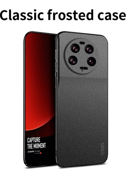 Xiaomi 13 Ultra Telefon Kılıfı Için Kalkan Mat Serisi Ultra Soğuk Cilt Anti-Çizelge Sert Pc Kapak-Blue (Yurt Dışından)