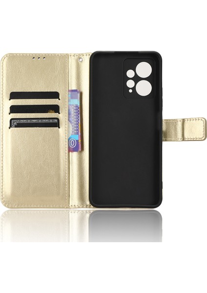 Xiaomi Için Redmi Note 12 4g Cüzdan Stand Pu Deri Kılıf Çılgın At Doku Cep Telefonu Kapak-Sold (Yurt Dışından) fırsatları