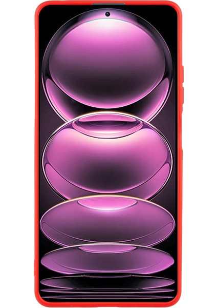 Xiaomi Redmi Için Note 12 Pro 5g Düz Kenar Tasarım Telefon Kılıfı Yumuşak Tpu Hassas Kesim Anti-Çizelge Kapak-Kırmızı (Yurt Dışından) modelleri