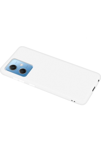 Xiaomi Redmi Için Note 12 5g (Çin)/(Global)/(Hindistan)/poco X5 5g Damla Geçirmez Telefon Kapağı Şeker Renk Tpu Mat Telefon Vaka-Beyaz (Yurt Dışından) modelleri