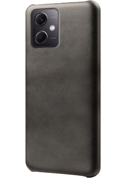 Xiaomi Redmi Için Koruyucu Telefon Kapağı Not 12 5g (Global)/(Hindistan)/(Çin)/poco X5 5g, Pu Deri Kaplamalı Pc Buzağı Dokulu Telefon Kılıfı Black (Yurt Dışından) fiyatları