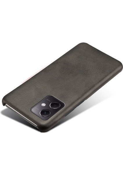 Xiaomi Redmi Için Koruyucu Telefon Kapağı Not 12 5g (Global)/(Hindistan)/(Çin)/poco X5 5g, Pu Deri Kaplamalı Pc Buzağı Dokulu Telefon Kılıfı Black (Yurt Dışından) modelleri