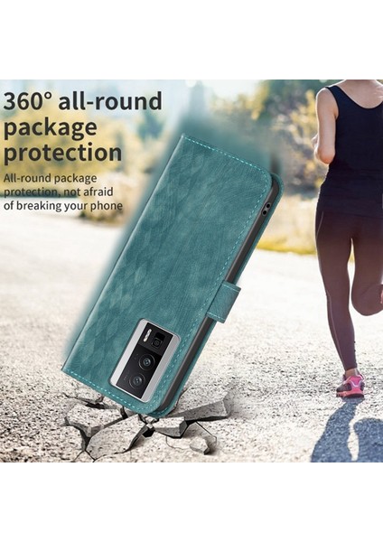 Xiaomi Redmi K60 5G/K60 Pro 5g/poco F5 Pro 5g Baskılı Desen Stand Cüzdan Telefon Deri Kılıf Yeşil (Yurt Dışından) indirimleri
