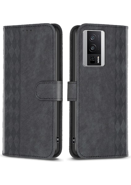 Xiaomi Redmi K60 5G/K60 Pro 5g/poco F5 Pro 5g Baskılı Desen Stand Cüzdan Deri Kılıf (Yurt Dışından)