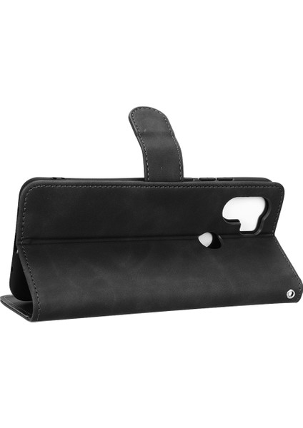 Xiaomi Için Redmi A1+ 4g/a2+ 4g/poco C50 4g Cilt Touch Hissed Cüzdan Stand Telefon Kılıfı Foli Flip Pu Deri+ Tpu Cover-Black (Yurt Dışından) indirimleri