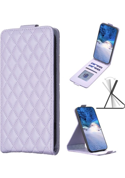 Xiaomi Için BF30 Poco X5 Pro 5g/redmi Note 12 Pro Hız 5g/not 12 Pro 5g Deri Kart Tutucu Stand Kapağı Dikey Flip Telefon Kılıfı (Yurt Dışından)