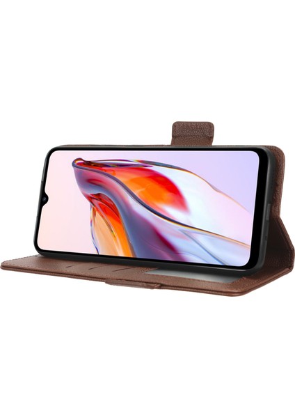 Xiaomi Redmi Için 12C 4G/11A 4g/poco C55 4g Cüzdan Telefon Stand Kapağı Litchi Doku Pu Deri Çift Manyetik Koşu Kahretsin (Yurt Dışından) indirimleri