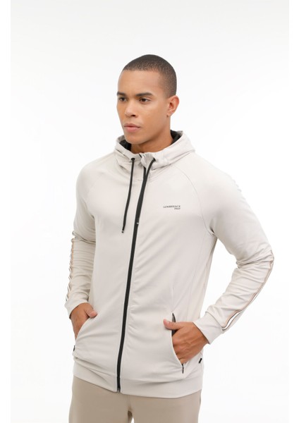 ml Trafal 18BA-100 3pr Bej Erkek Eşofman Üstü