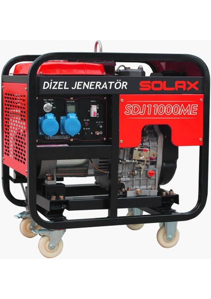 Sdj 11000 Me 10 Kva Marşlı Monofaze Dizel Jeneratör