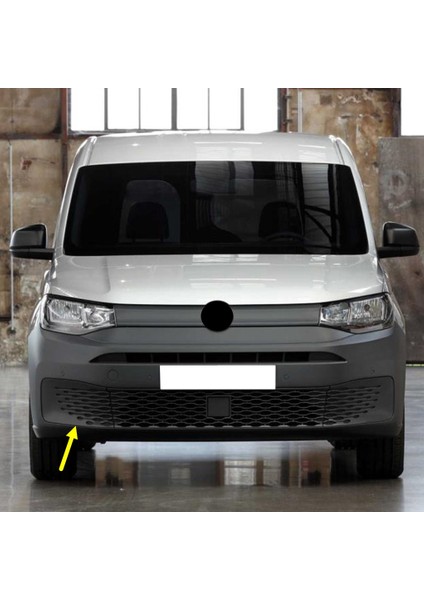 Vw Caddy 2021-2025 Ön Tampon Sağ Izgara Kapağı Sissiz 2K7853666