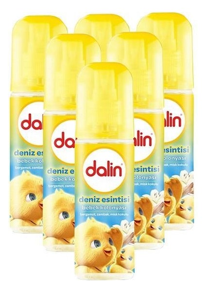Bebek Kolonyası 150 ml Deniz Esintisi x 6 Adet