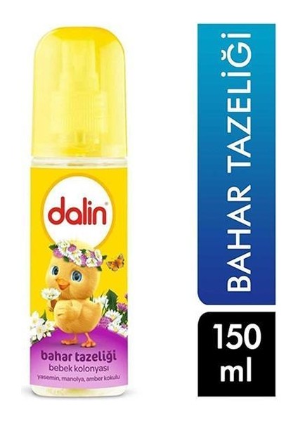 Bebek Kolonyası 150 ml Bahar Tazeliği x 3 Adet fiyatları