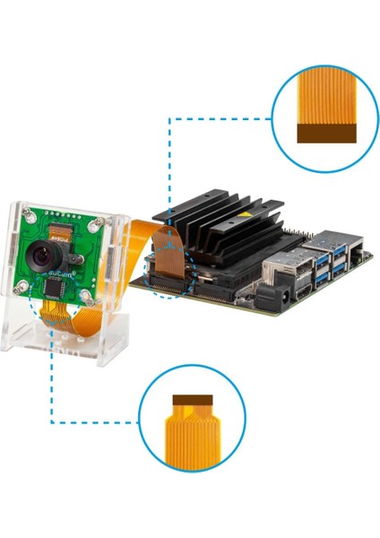 B0221 2mp OV2311 Global Shutter Mono Noır Kamera Modülü (Njetson) fırsatları