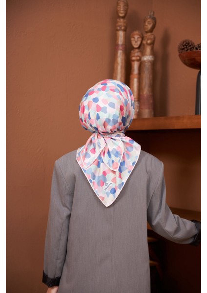 Colorday Puan Soft Eşarp Nar Çiçeği Pudra 1161-03