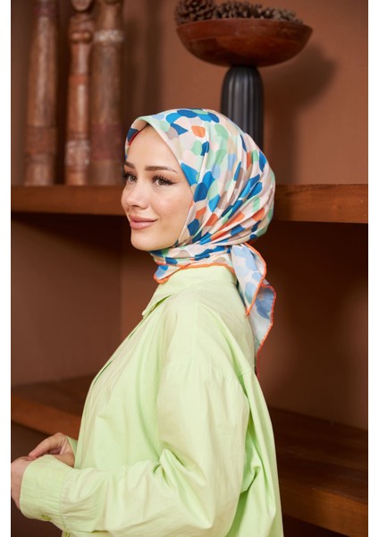 Colorday Puan Soft Eşarp Pudra Mavi 1161-11