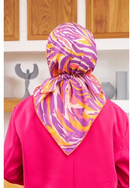 Nature Zebra Soft Eşarp Kiraz Pembe 1141-08 fırsatları