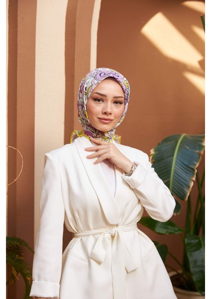 Melodi Soft Eşarp Lila 1153-03